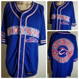Orange County Choppers New York Baseball Jersey